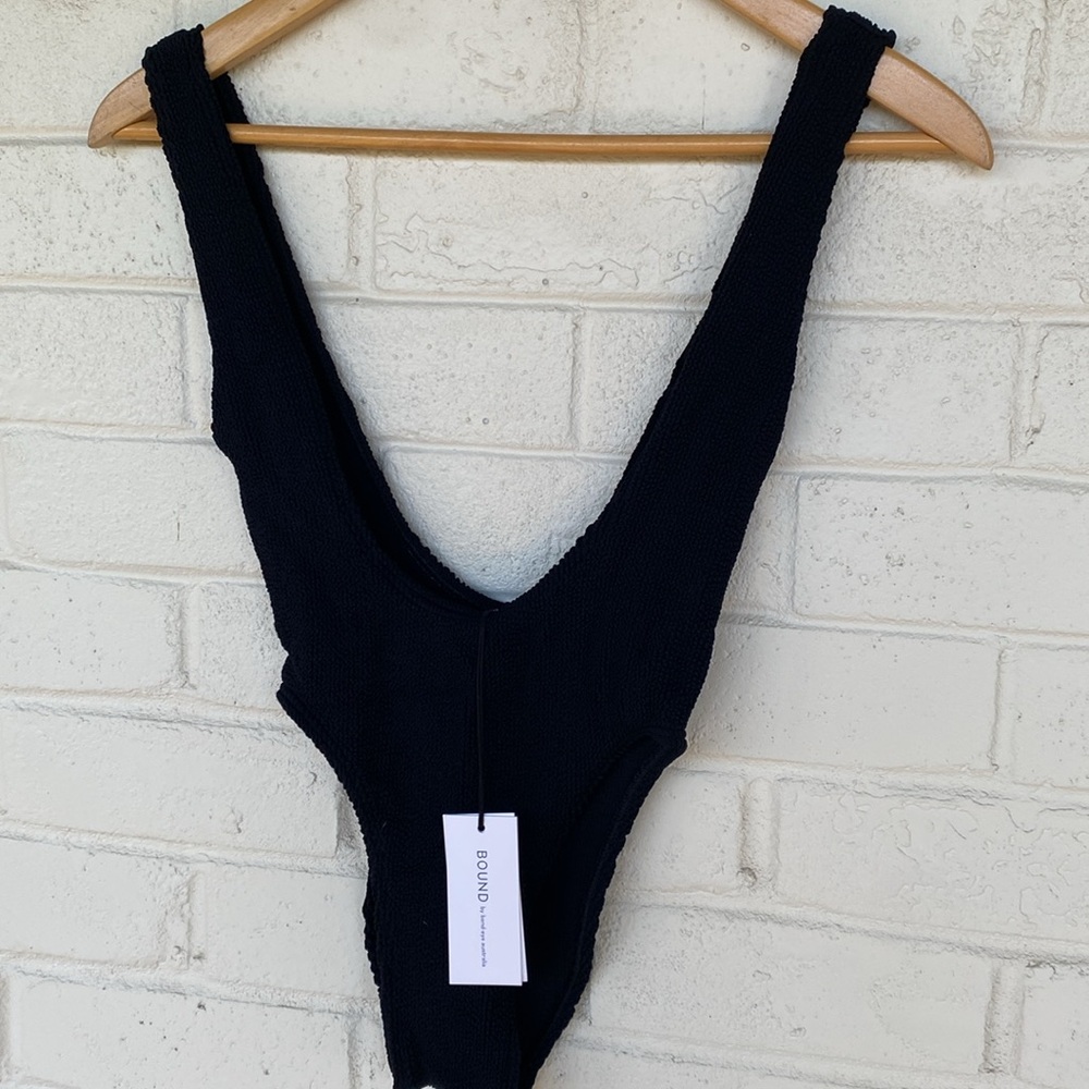 NWT Bound by Bond Eye Megan Suspender One-Piece Swimsuit - Picture 3 of 9